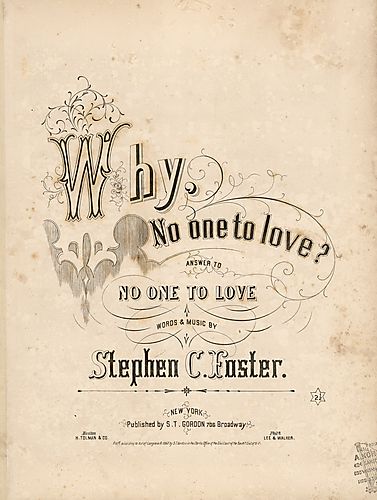 No one to love