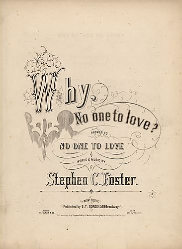 No one to love