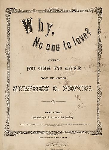 No one to love