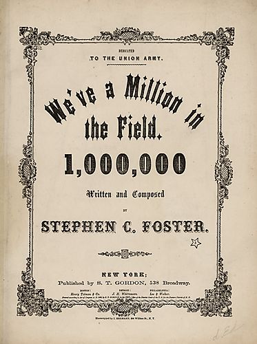 We've a million in the field