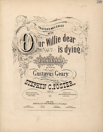 Our Willie dear is dying