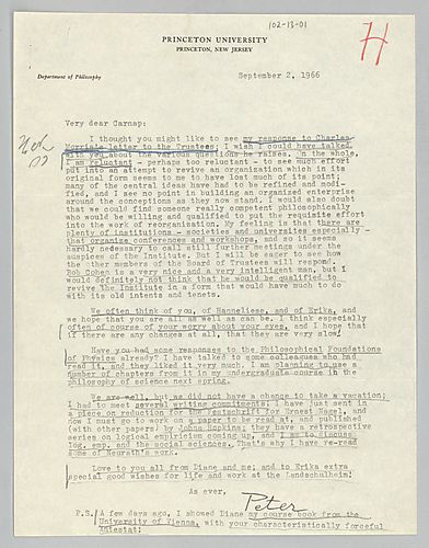 Hempel, Carl Gustav (Items 1-28)