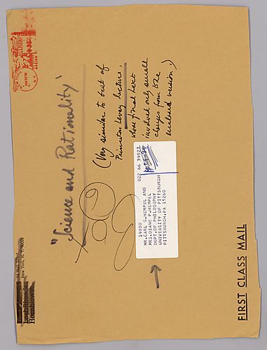 "Science & Rationality," Undated