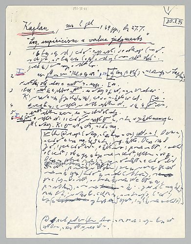 Reply to A. Kaplan