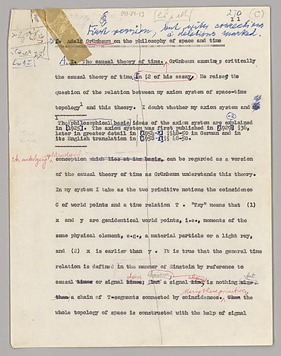 Schilpp Autobiography: Carnap Replies (Items 13-16)