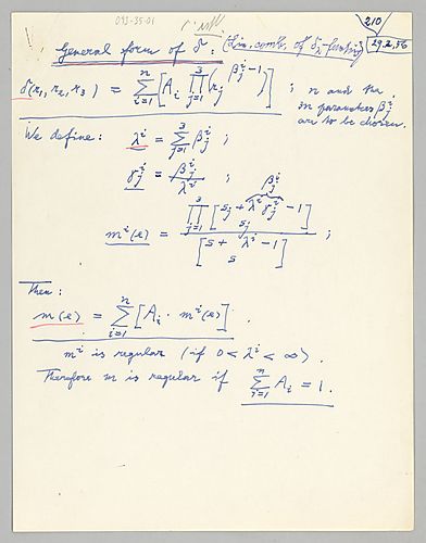 Allgemeine λ-Methode
