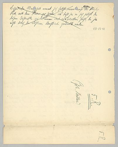 Rundbrief V: Johannes Müller, "Vom beständigen Frieden"