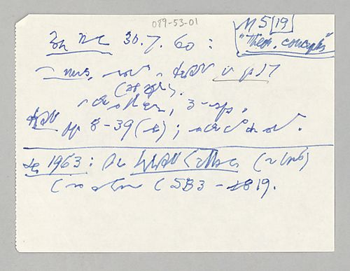 "Theoretical Concepts in Science," Transcript, Santa Barbara Lecture (Items 1-8)