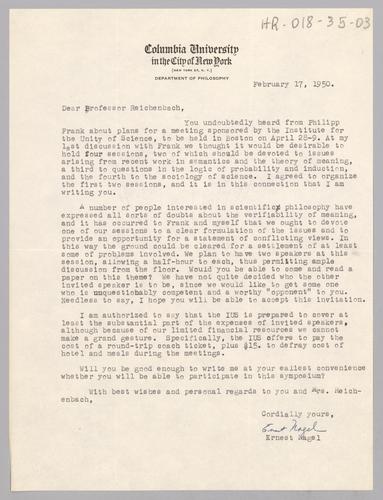 Philipp Frank Correspondence