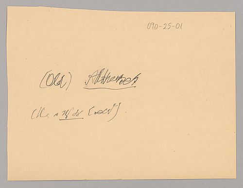 Addresses