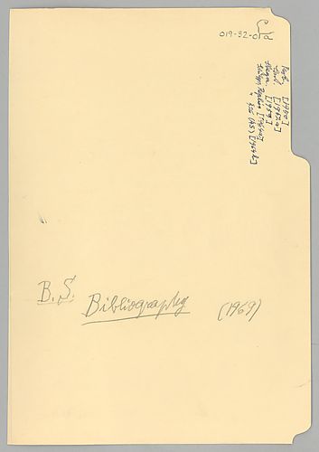 Basic System Bibliography (Items 1-6)