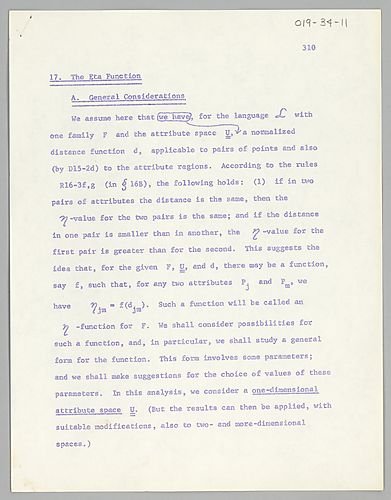Mimeo Copy of Basic System: 17. The Eta-Function (Item 11)
