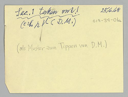 Mimeo Copy of Basic System: 2. Individual Attributes (Item 1)