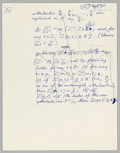 §5 "Basic Assumptions about Individuals, Attributes, and Relations" (Item 1b)