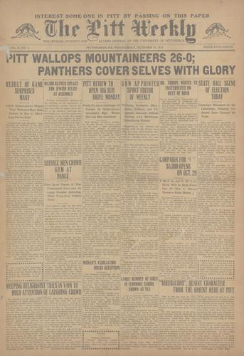 Pitt weekly