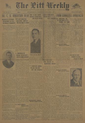 Pitt weekly