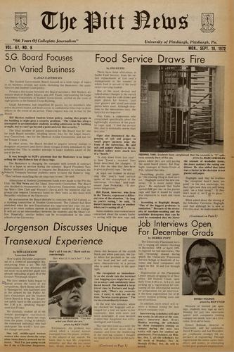 Pitt news