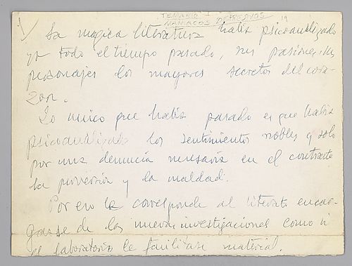 "Maniacos depresivos" (Fragment)