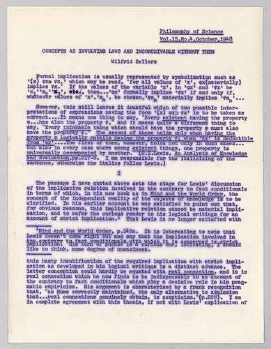 "Concepts as Involving Laws and Inconceivable Without Them,"