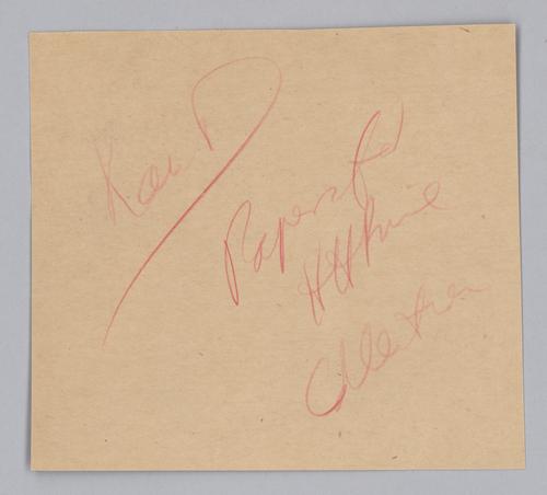 "Kant Papers for H. H. Price Collection,"