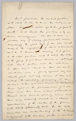 "Kant Papers for H. H. Price Collection,"