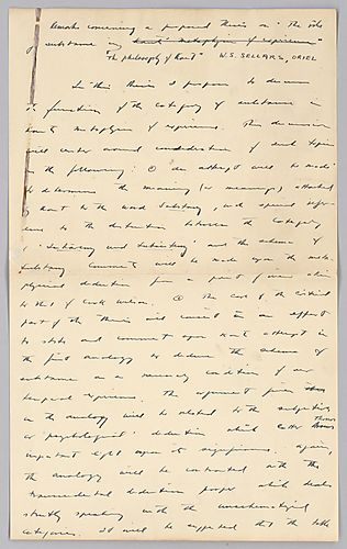 Kant papers on various topics,
