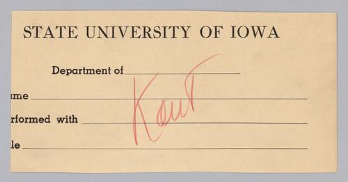Kant papers on various topics,