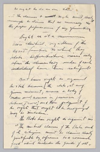 "Some Comments on the Theory of Political Rights,"