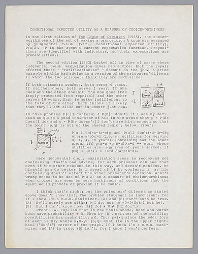 Conditional Expected Utility as a Measure of Choiceworthiness
