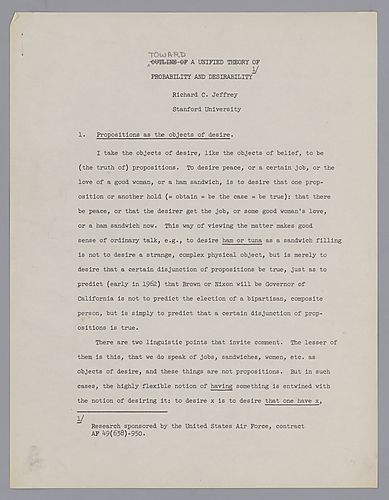 "Toward a Unified Theory of Probability and Desirability",