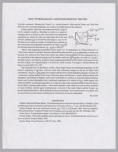 "How to Probabilize a Newcomb Problem",