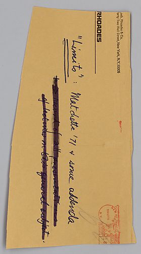 "Science Unlimited?" Machette Lecture, 1971 and Some Addenda.