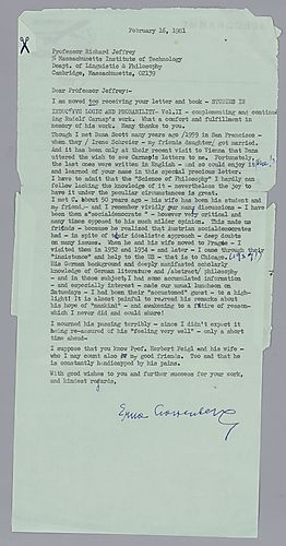 Carnap Correspondence,