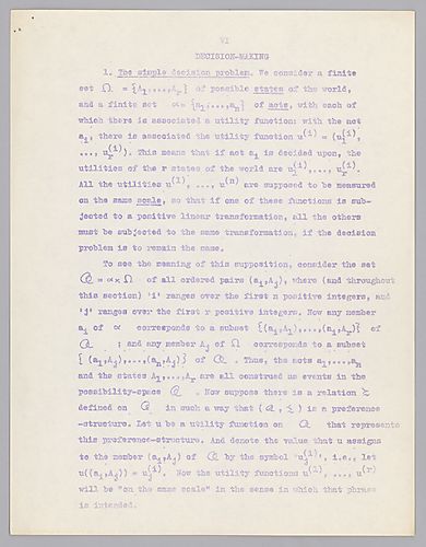 "Decision-Making", (Chapter 6)