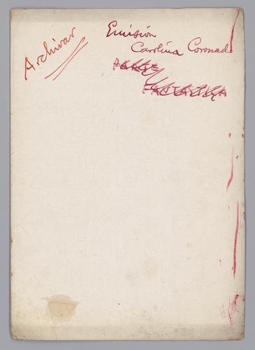 "Archivar: Emisión Carolina Coronado," Radio Script