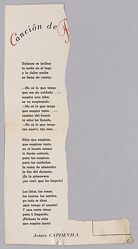 Clippings of Articles by Unidentified Authors Related to Carolina Coronado