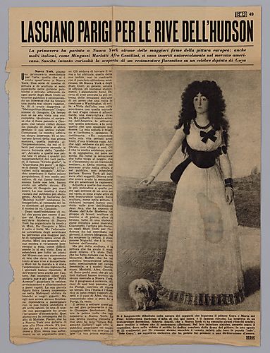 Article Clippings by Others about Goya’s Works