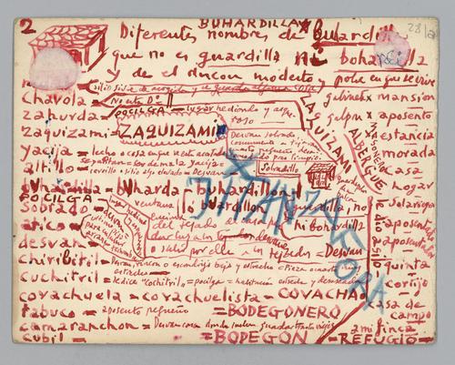 Dictionary Cards, 2-sided
