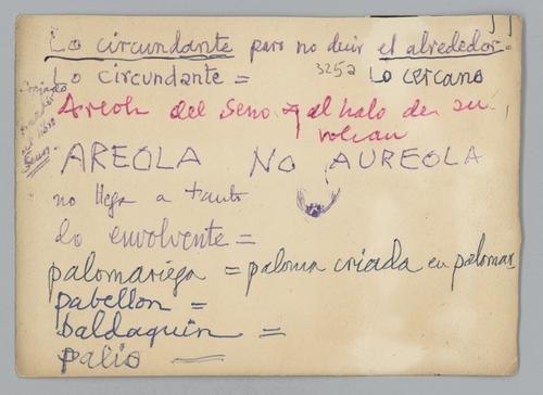 Dictionary Cards, 2-sided
