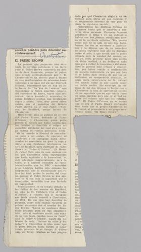 Clippings on British and Irish Authors