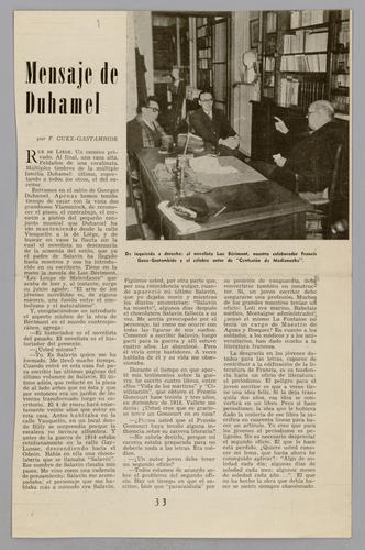 Clippings on Mostly French Authors, Artists, and Intellectuals