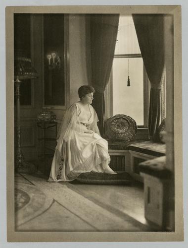 Mary Roberts Rinehart portraits in white
