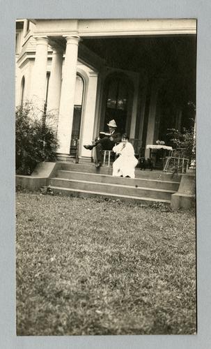 Mary Roberts Rinehart with Dr. Stanley M. Rinehart
