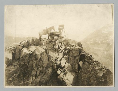 Mary Roberts Rinehart and family - horsepacking expeditions out West