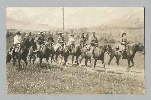 Rinehart family out West