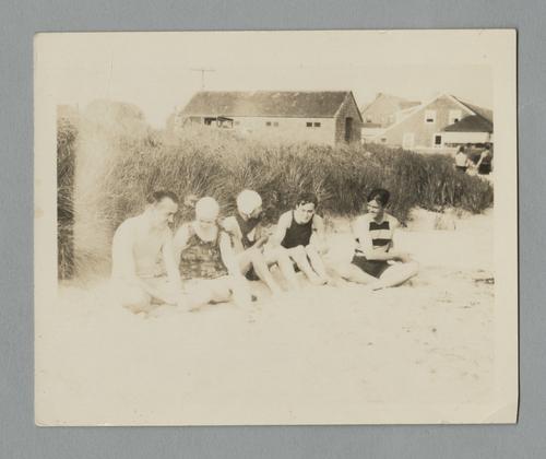 Rinehart family at the beach