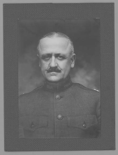Dr. Stanley M. Rinehart portrait in military uniform
