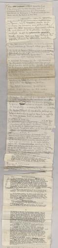 World War I notes - report draft