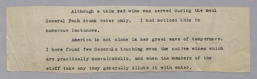 World War I notes