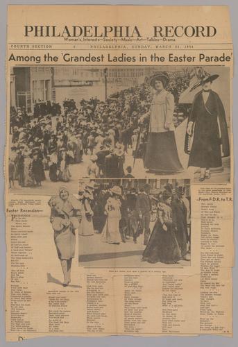 Clippings of articles about Mary Roberts Rinehart